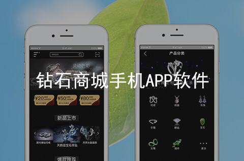 鉆石專賣商城APP開發案例